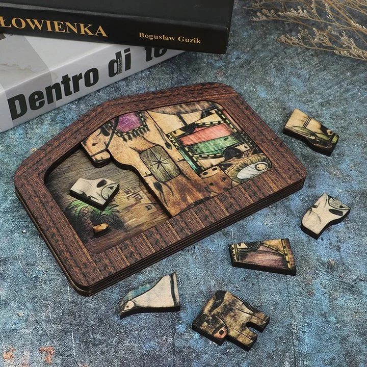 (🌲Early Christmas Sale- SAVE 70% OFF)Nativity Puzzle Jigsaw Game Set-Buy 2 Free Shipping
