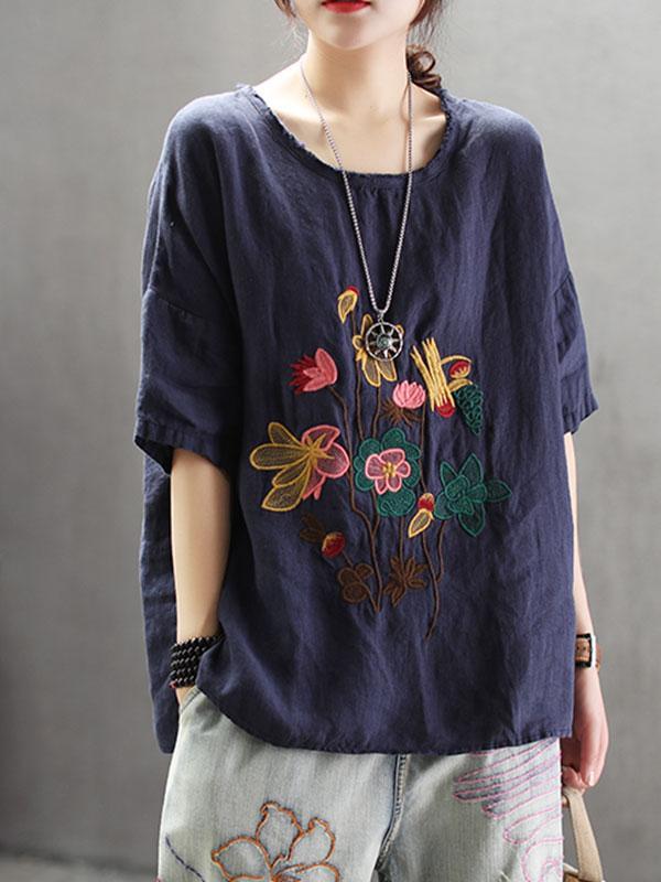 Wildflower Fondness Cotton Top