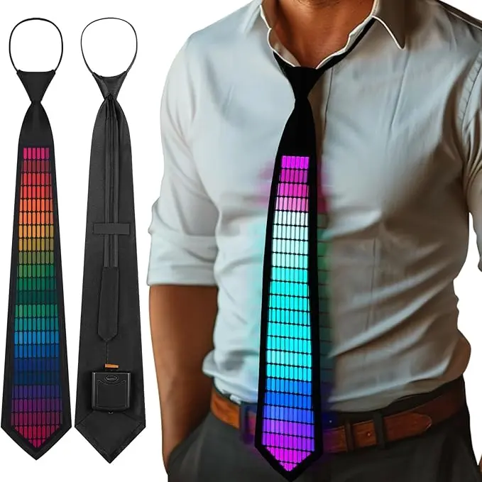 Fashion Sound Control LED Tie