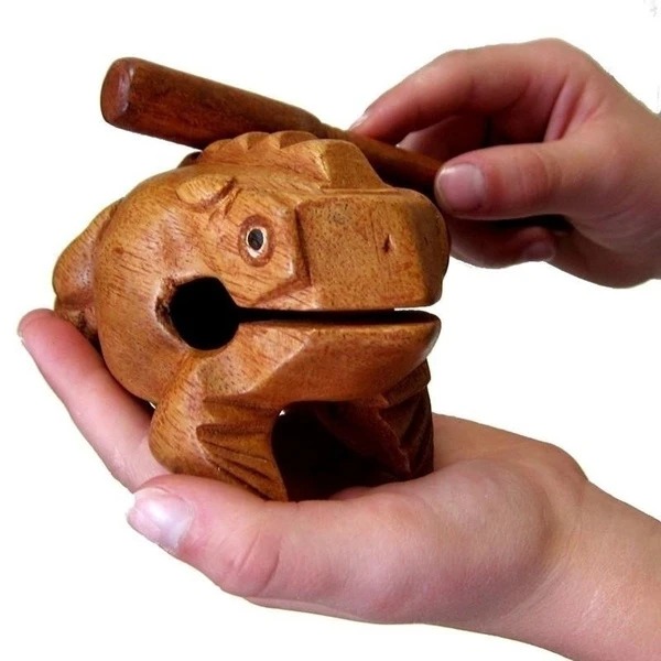 Last day promotion 50% Off! Wood Frog Guiro Rasp-Musical Instrument