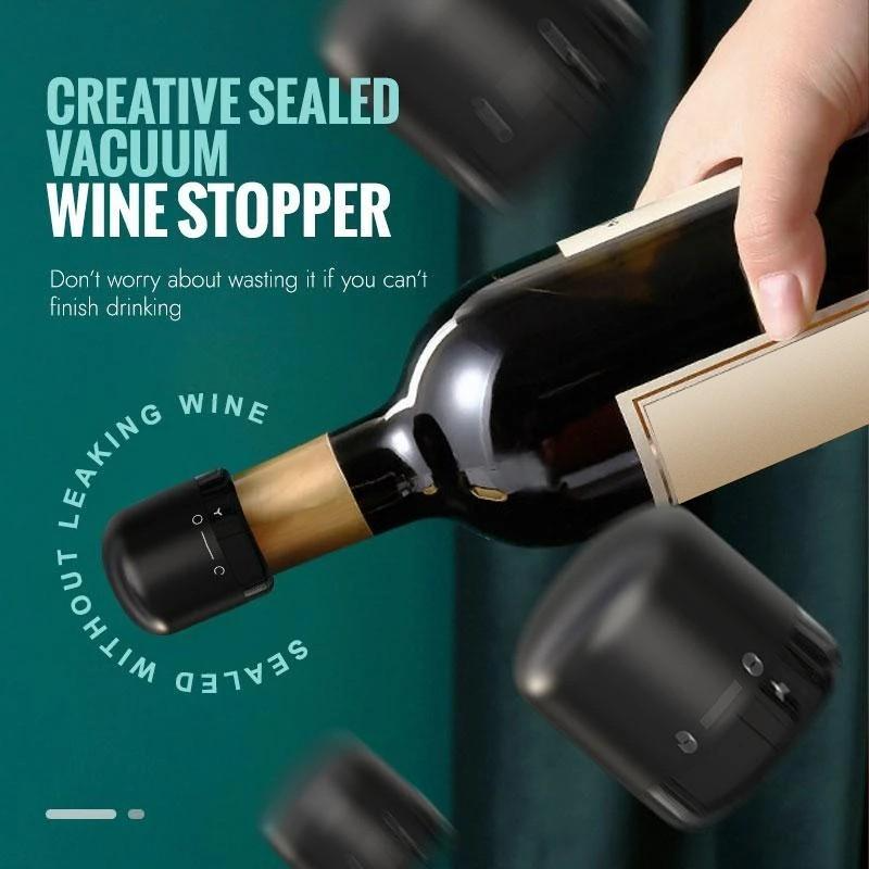 (🔥Last Day Promotion- SAVE 48% OFF)Silicone Sealed Wine Stopper--buy 5 get 4 free & free shipping（9pcs）