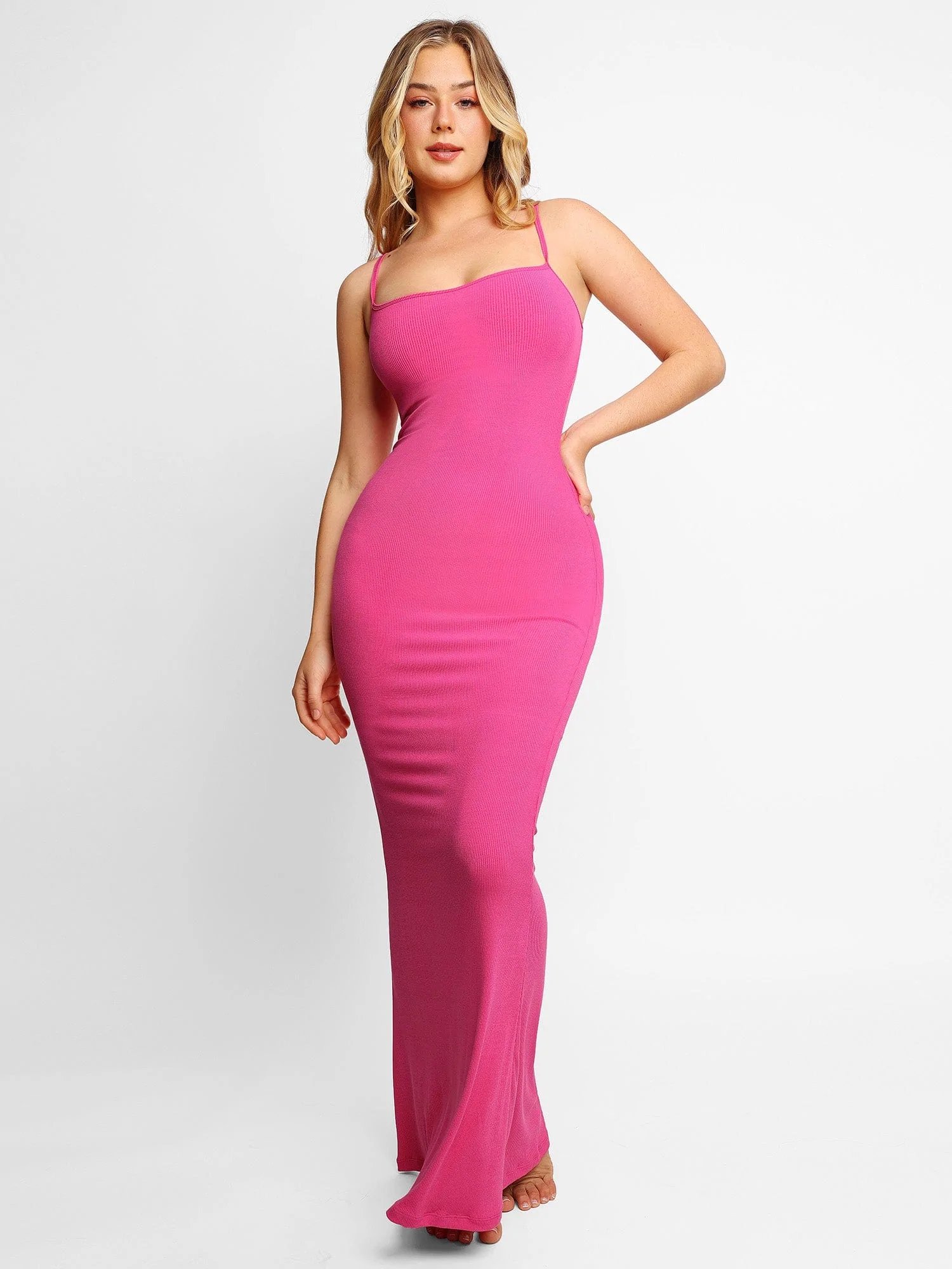 Built-in Shapewear Modal Soft Lounge Dresses
