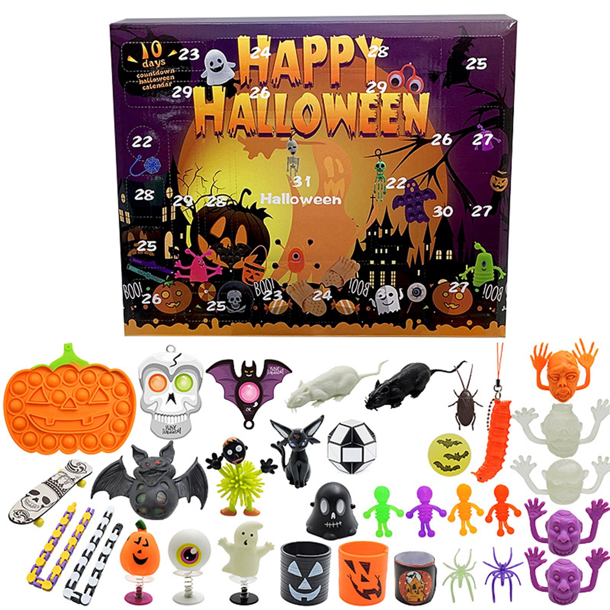 ☠️Halloween Advent Calendar Toy Set(Save 49% on the first week of pre-sale)