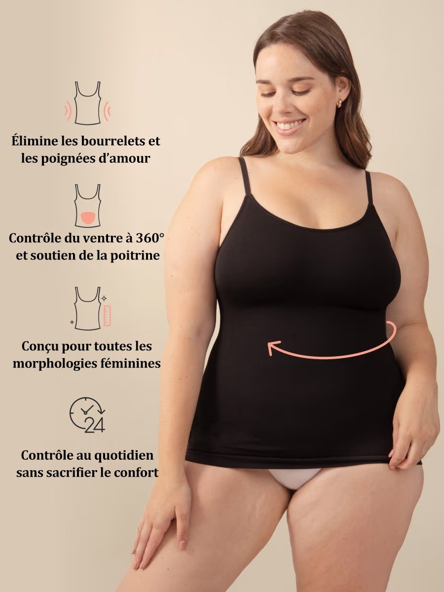 🔥Dernier jour - 49% de réduction💕 Vente été 2025 – débardeur galbant confort quotidien🥰
