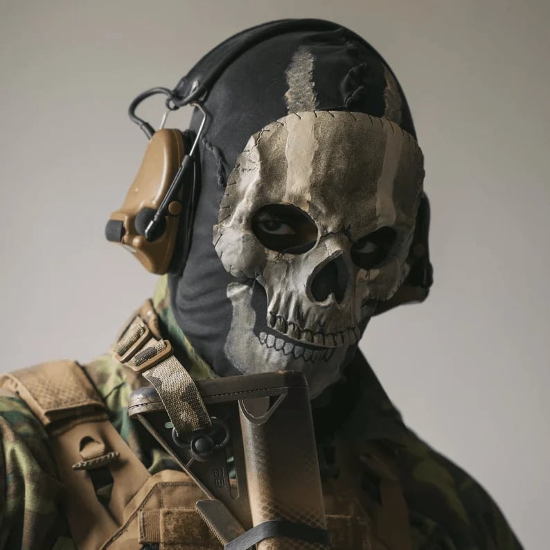 💀COD MWII Ghost Mask 2023