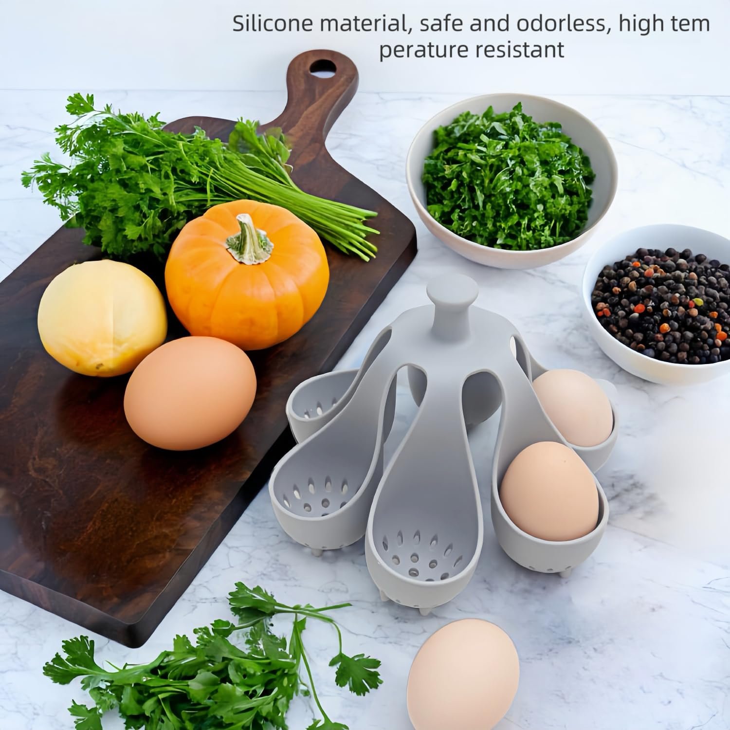 🔥Last Day Promotion 70% OFF🔥Silicone Egg Boiler Rack
