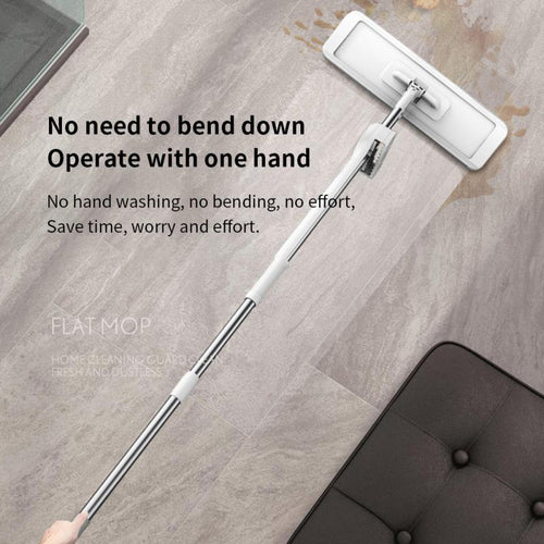 (🎄Christmas Promotion--48% OFF)Free Hand Washing Squeeze Flat Mop(Buy 2 get Free shipping)