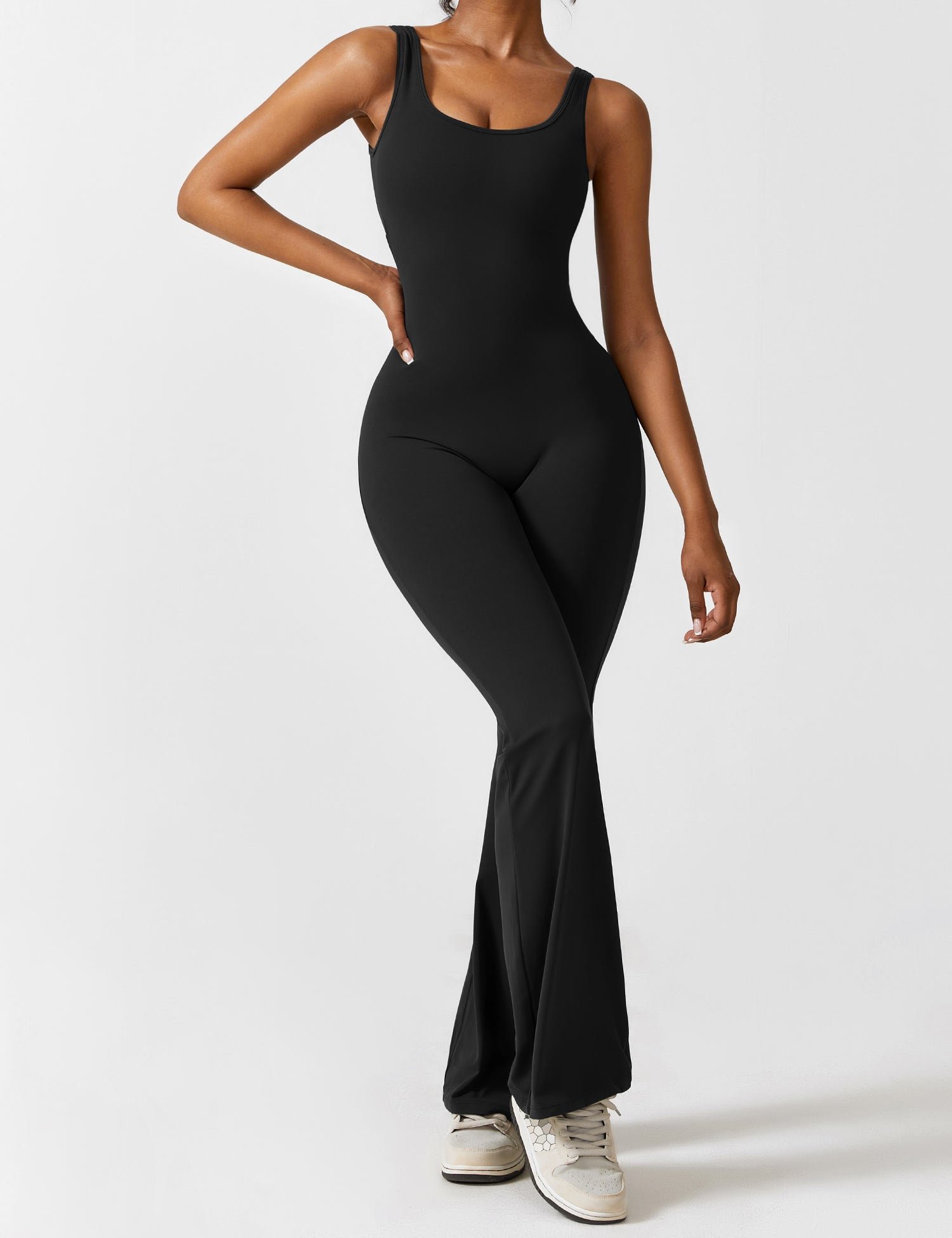 💕MOTHER'S DAY 70% OFF🔥 V-Back Flared Jumpsuit (Buy 2 Free Shipping)