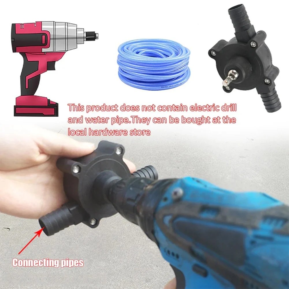 Portable Drill Pump: Self-Priming Water Solution for Home! 💧🔧