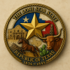 🔥LAST DAY 49% OFF - Republic of Texas Commemorative Challenge Coin