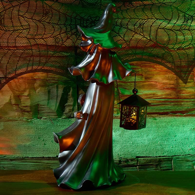 🎃2024 Halloween Presale 50% OFF-👻Witch With Lantern Decoration