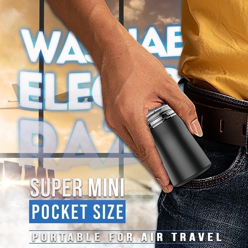 Last Day Promotion 48% OFF - Pocket Size Washable Electric Razor(BUY 2 GET 15% OFF &FREE SHIPPING NOW)