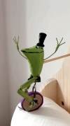 LAST DAY 50% OFF🔥Creative Frog Riding Bicycle Toilet Paper Holder