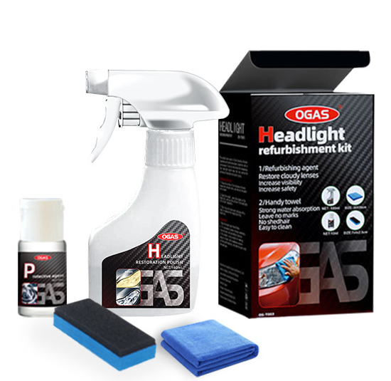 🎁TikTok Last Day Sale - 70% OFF🎉Automotive Headlamp Restoration Fluid Kit🚘