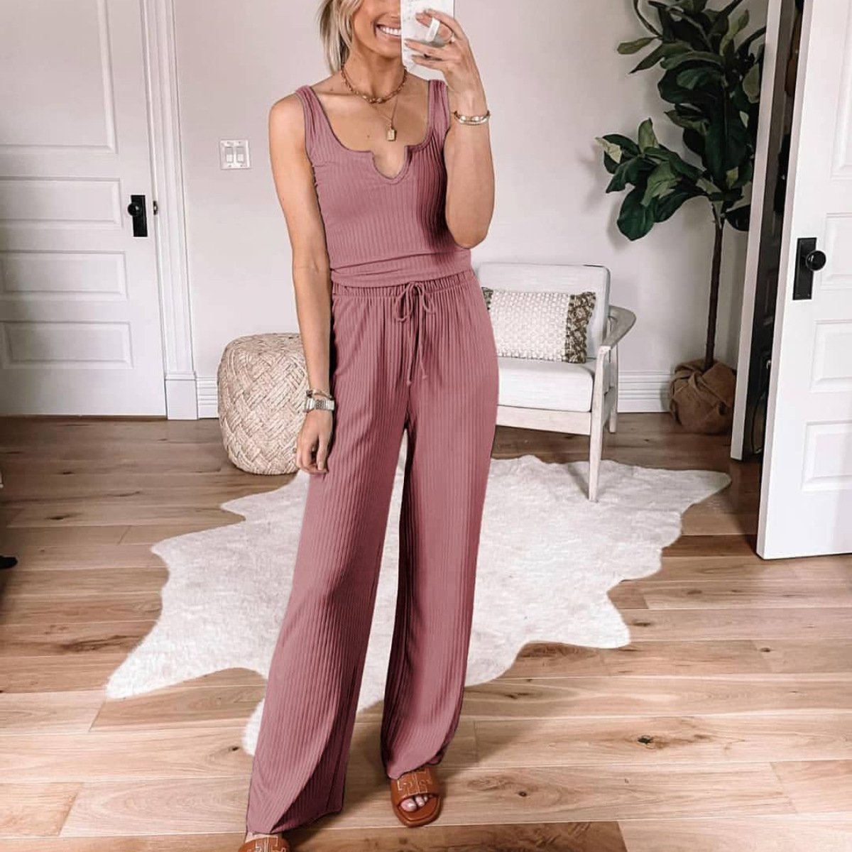 🔥LAST DAY SALE 50% OFF💕Womens 2 Piece Outfits Sweatsuits