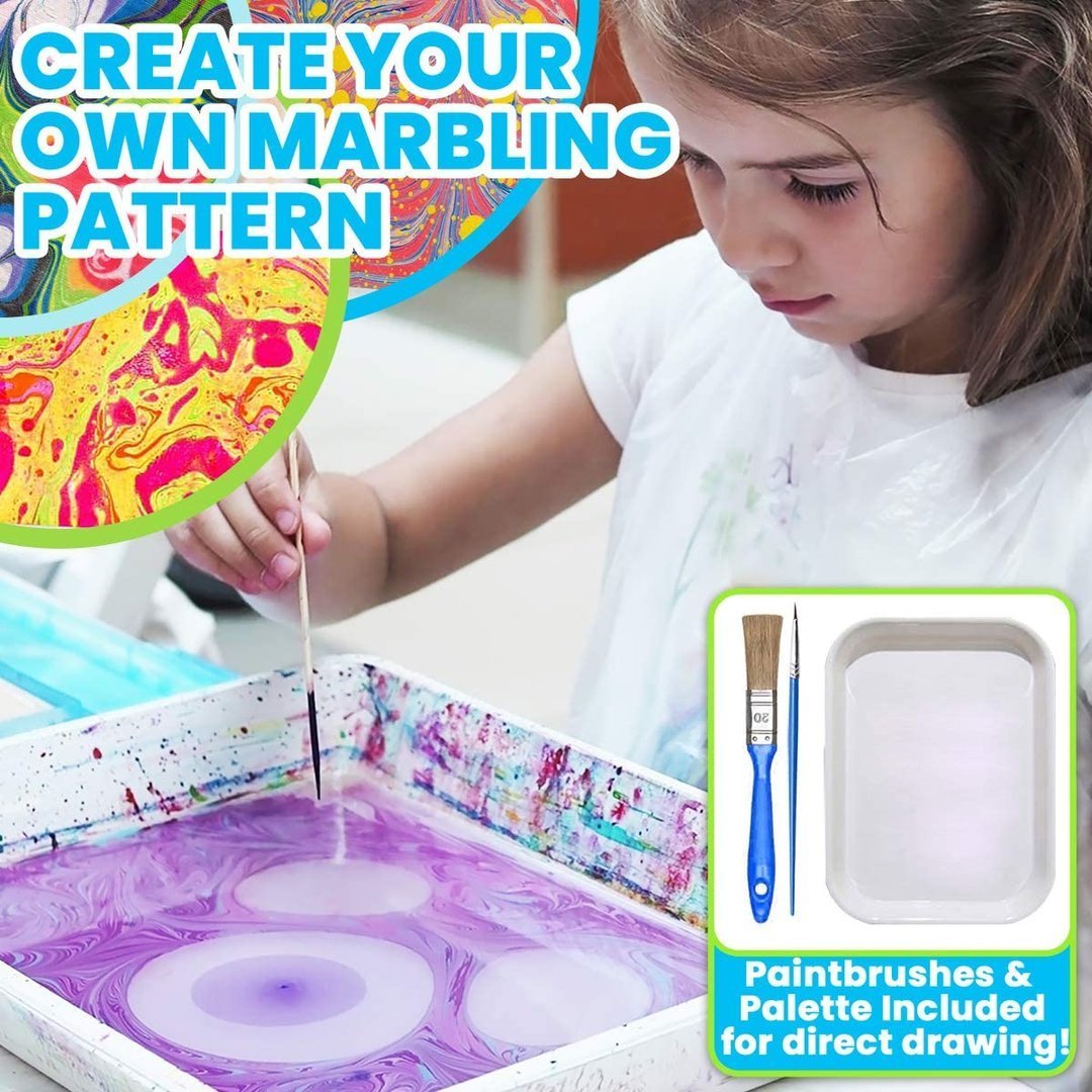 Water Marbling Paint Art Kit