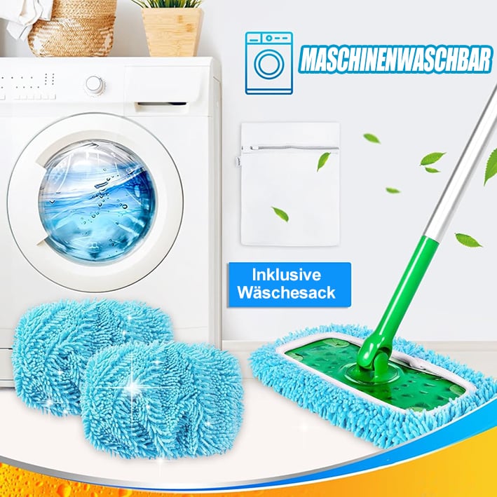 🏆Letzter Tag 49% Rabatt🔥Wiederverwendbarer Mikrofaser‑Moppkopf