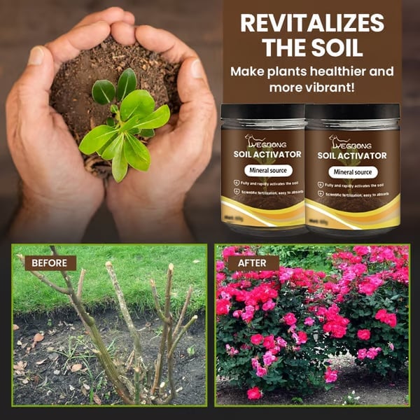 Last Day Promotion 70% OFF - 🔥Soil Pro Activator⚡Buy 2 Get 1 Free(3 Pcs)