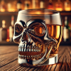 Handmade  Funny Whiskey Skull Bottle (BUY 2 GET FREE SHIPPING)