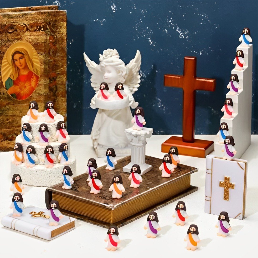 🔥Last Day Promotion - 60% OFF🎁Mini Jesus Figurine🎅🎄