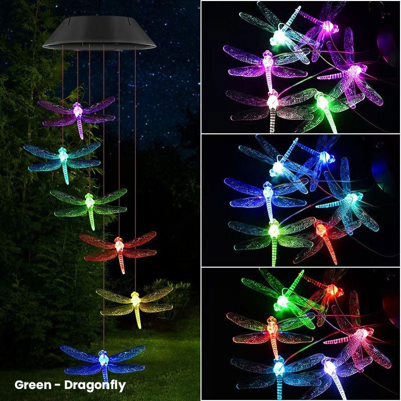 🔥Last Day Promotion 48% OFF-🎁-Solar Wind Chimes Decorative Lanterns