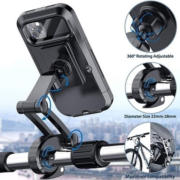 ⚡Manufacturer Sale🔥Waterproof Bicycle & Motorcycle Phone Holder