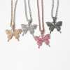LAST DAY 50%OFF - BUTTERFLY CRYSTAL PENDANT NECKLACE