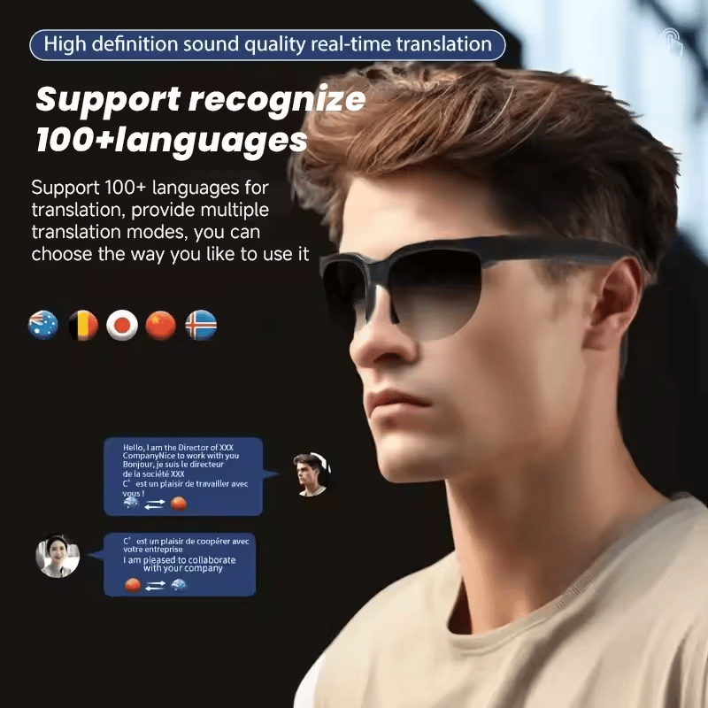 🕶️ KI-Echtzeit-Übersetzungsbrille für über 100 Sprachen