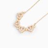 🔥 Last Day Promotion 50% OFF🎁Lucky Heart Sterling Silver Necklace WITH SIX ROSES💖