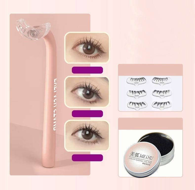 🔥Last Day Promotion 50% OFF🔥Immediate Molding - Eyelash Stamp