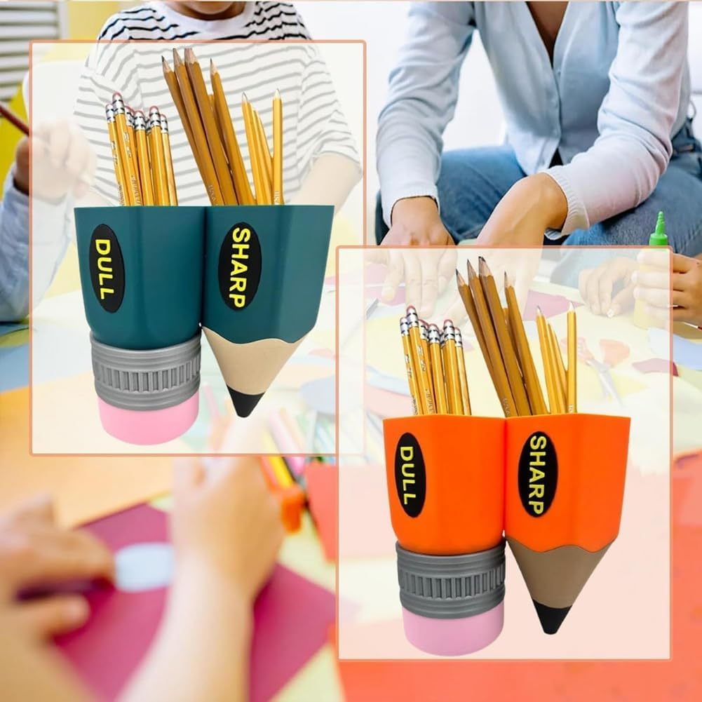 Creative Pencil Shape Pen Organizer Pen Holder