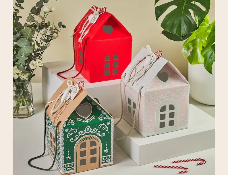 🎄 Weihnachten kommt früher 60% RABATT🎁Weihnachtswunderland-Cottage-Geschenkbox