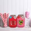 💖Mason Jar Happy Valentines Day Cards (50pcs)🍬