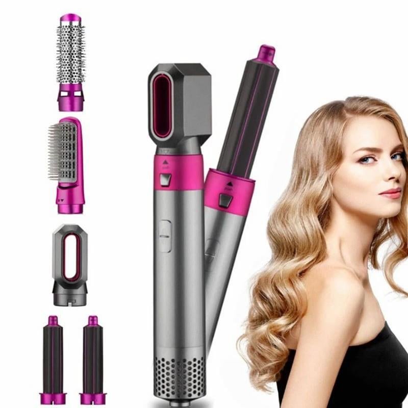 (🔥Last Day Promotion- SAVE 70% OFF)5 in 1 Electric One Step Hair Dryer Hot Air Brush Styler-Buy 2 Free VIP Shipping