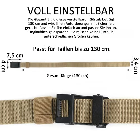 🔥Father's Day Sale 50% OFF🔥Freizeit Canvas Nylon Gürtel