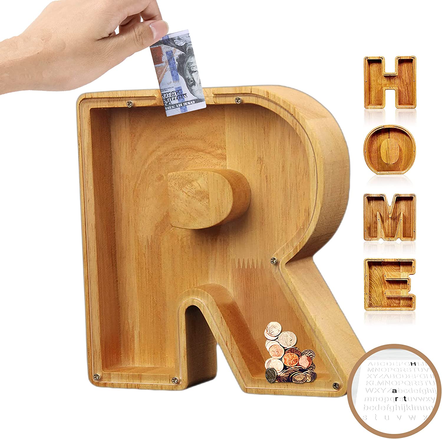 Piggy Bank-Wood Gift For Kids（BUY 2 FREE SHIPPING）