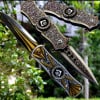Handcrafted Retro Spinner Pocket Knife – Functional Art in Motion