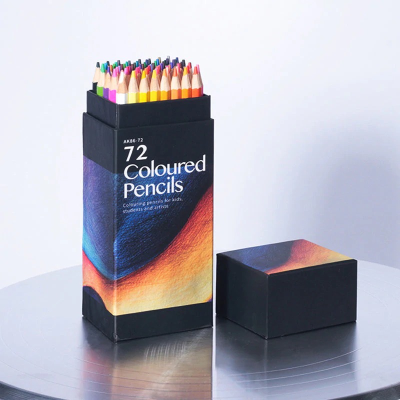 🔥Hot Sale - 24/36/48/72 Colors Portable Colored Pencils Set