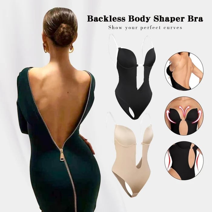 New Style 😍Plunge Backless Body Shaper Bra