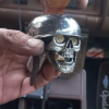 Limited Edition Skull Soldier Grip - Handcrafted Gear Knob