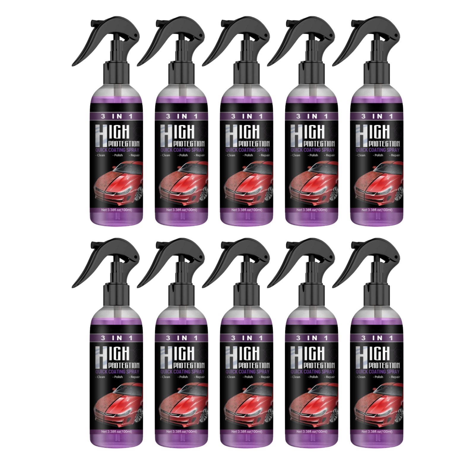 🔥Last Day Promotion 48% OFF-🎁-3 in 1 Ceramic Car Coating Spray (Buy 2 get 1 free)