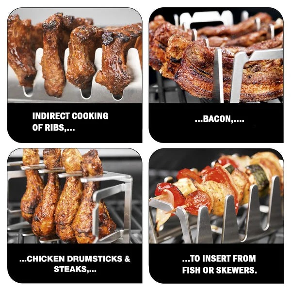 Early Summer Hot Sale 48% OFF - Multi Grill BBQ Rib Rack(BUY 2 FREE SHIPPING NOW)