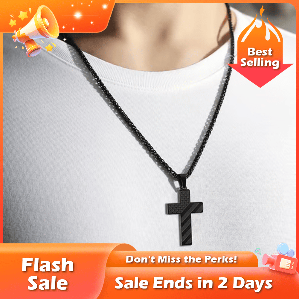 🔥Last Day Promotion 70% OFF🔥Flag Cross Necklace