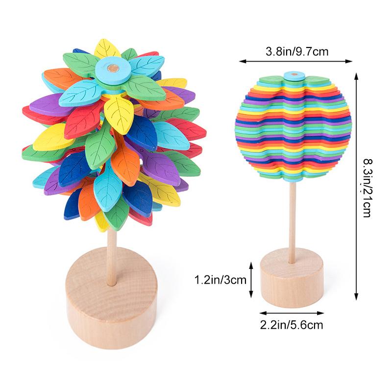 (🔥Last Day Promotion - 49% OFF)🎁Wooden Lollipop Stress Relief Toy