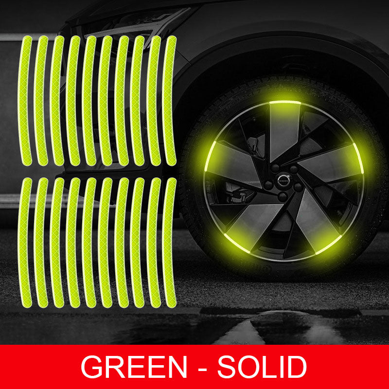 🏎️Reflective Car Wheel Rim Stickers - 🥰BUY 2 SAVE $8🥰