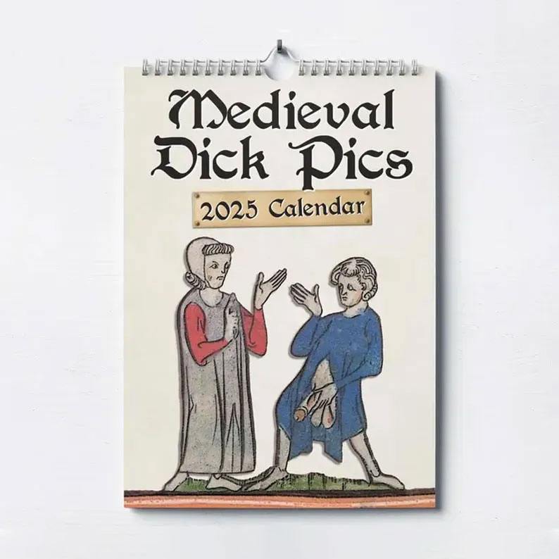 😂Medieval Dick Pics 2025 Calendar