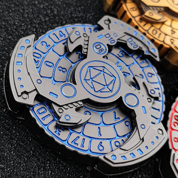 🔥🔥LAST Sale 49% OFF--Dungeons and Dragons Metal Dice Spinner（BUY 2 FREE SHIPPING)