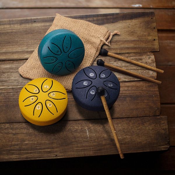 (🎄Early Christmas Sale - 49% OFF) 🎶Pocket Buddha Stones Mini Tongue Drum Kit, 🎁BUY 2 FREE SHIPPING