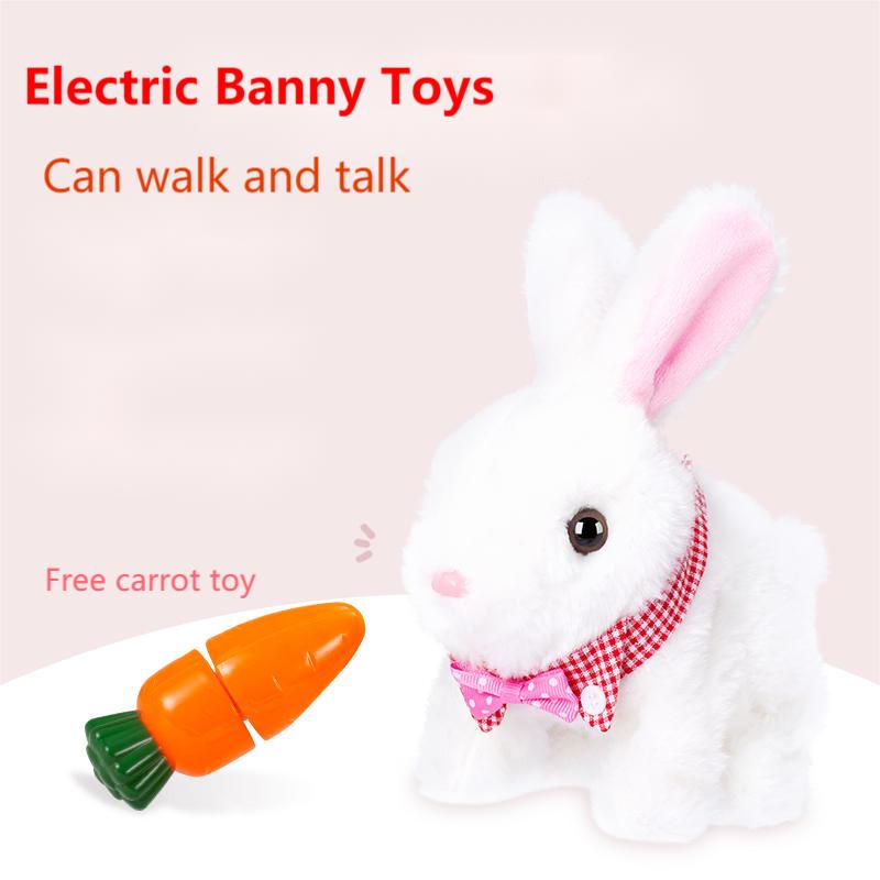 (🔥MOTHER'S DAY SALE 80% OFF) Bunny Toys Educational Interactive Toys Bunnies Can Walk and Talk ⚡Buy 2 Get 1 Free & Free Shipping