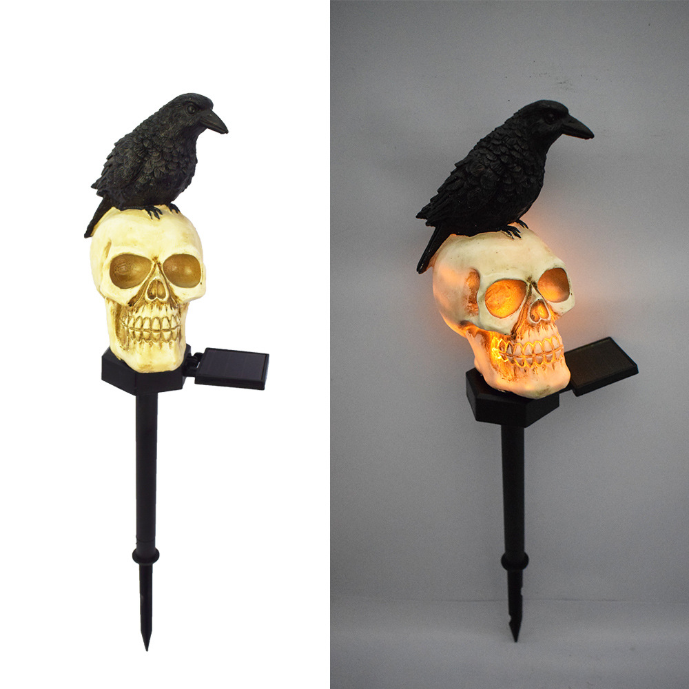 👻LED Solar Lights Stakes Resin Solar Powered Light Halloween Decor(Buy 2 Get Extra 6% Off && Free Shipping🎁)